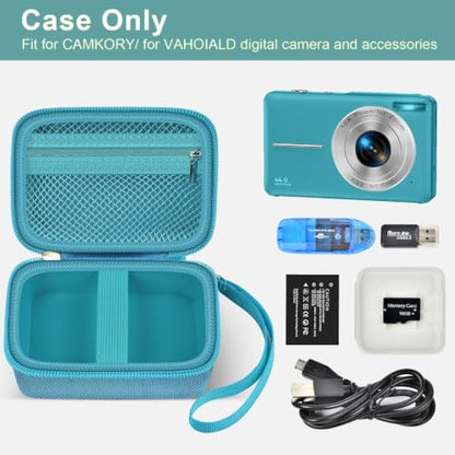 ALKOO Digital Camera Case for CAMKORY/Pouch for KODAK PixproDark Green - color: Dark Green