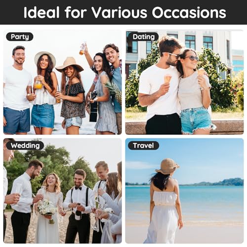 Segbeauty Glass Perfume Spray Bottle, 5 Pack of 20ML Mini Travel Atomizer Sprayer for Perfume, Empty Press Pump Bottle Refillable Cologne Dispenser Perfume Bottles Scent Sample Case Travel Must Have - color: Gradient Blue, style: Mini Bottle Set