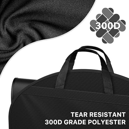 Simple Houseware 65" Travel Garment Bag with Pockets, Heavy Duty Suit Bag - size: 65-Inch Long w/ Pocket, Single
