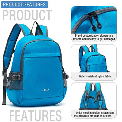 Hiking Backpack 20L Packable Packable Lightweight Day Pack for Women & Men - color: A-20l-blue
