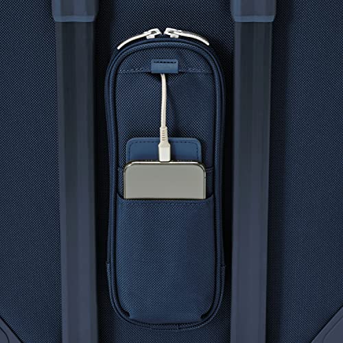 Briggs & Riley Baseline Global 21 Inch Softside Carry-On Spinner, Navy - color: Navy, size: 21" Carry-On