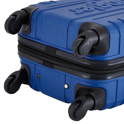 Wrangler 20" Astral Hardside Carry-On Luggage, Classic Blue - color: Classic Blue