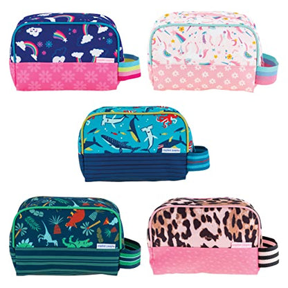 Stephen Joseph, Kids Toiletry Bag, Boys and Girls Toiletry Kit, Travel Bag - color: Leopard