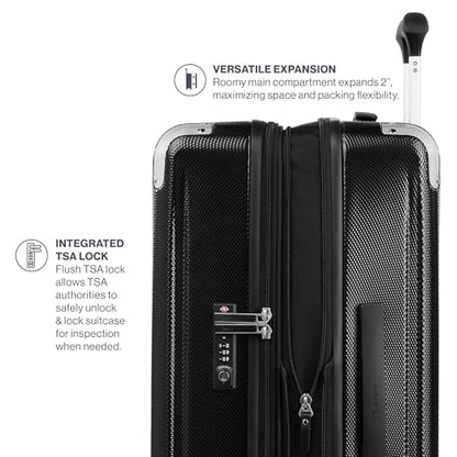 Travelpro Pathways 3 Hardside Carry-On Luggage Suitcase, Black, 21-Inch - color: Black Knight, size: Carry On 21 Inch