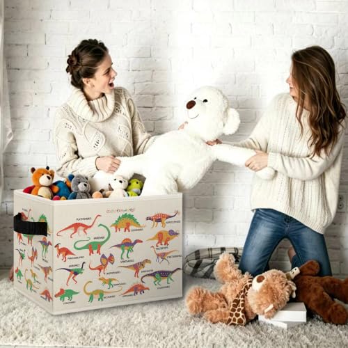 Dinosaur Boy Nursery Storage Bins Box Collapsible Basket - color: Color40