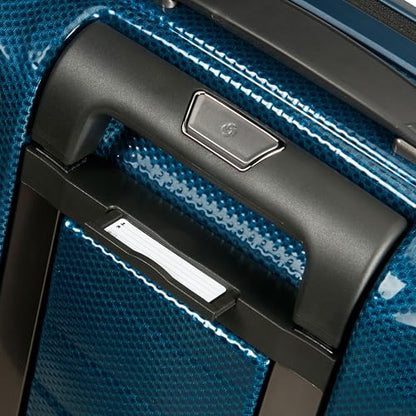Samsonite Proxis Medium Hardside Luggage with Dual Spinner Wheels - Innovative Roxkin™ Lightweight Shell With Ultimate Durability- Includes TSA Lock, Ergonomic Telescoping Handle - Petrol Blue - color: Petrol Blue, size: Medium Spinner