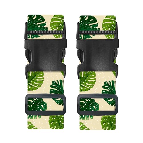 Nuxovilar Luggage Straps Set for Suitcase 1.96x71in Polyester - color: Mi07480, size: 1.96"x70.86"