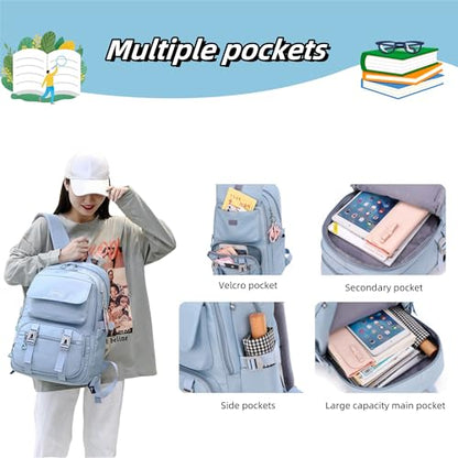 ZHANAO Rolling Backpack Luggage BookBag with Wheels Trolley Bag Wheeled Travel Backpack for Girls & Boys Trolley Bag - color: Black, size: 6-wheel