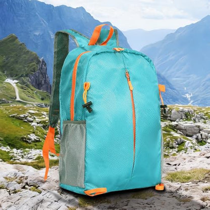 Hiking Daypack,Water Resistant Lightweight Packable Small Backpack for Travel Camping Mountaineering Outdoor for Women Men-Blue