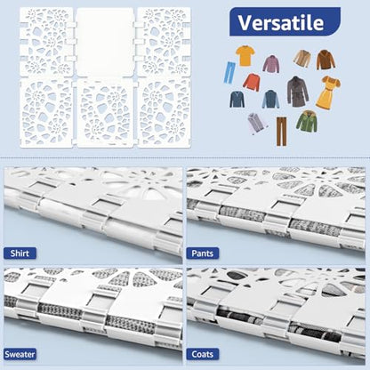 BoxLegend Shirt Folder Board V2 T Shirt Folder Folding Board Pure White - color: Pure White