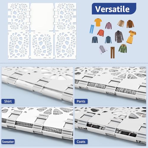 BoxLegend Shirt Folder Board V2 T Shirt Folder Folding Board Pure White - color: Pure White