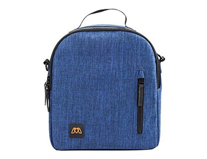 MOS Nest, 슬림 플라이트 백은 비행기 좌석 아래에 완벽하게 맞습니다. 블루, 라지 (SW-33022)