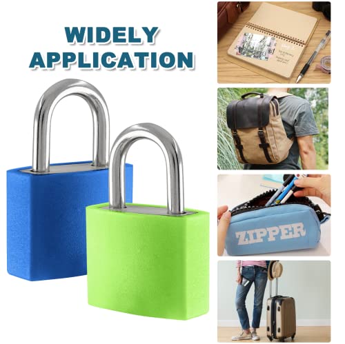 Litoexpe 10 Pcs Small Colored Padlocks with Keys - style: 10-Pack 10 Color