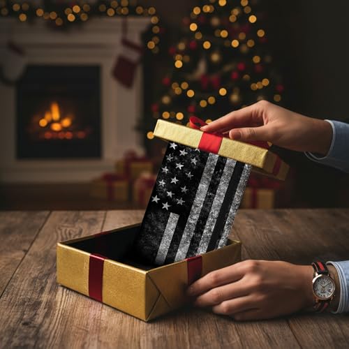 Passport Holder Wallet Cover Case,RFID Blocking Passport Cover,Large Capacity Travel Wallet with Multi Card Slots (Black and White American Flag) - color: Black and White American Flag