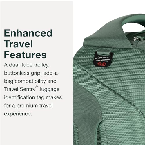 Osprey Sojourn Shuttle 30"/100L Wheeled Duffel Luggage, Green OS - color: Koseret Green, size: 30"/100L