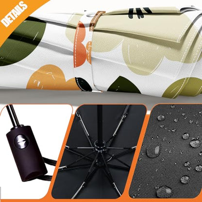 Folding Umbrella, Automatic Small Compact, Sun & Rain - color: MT75