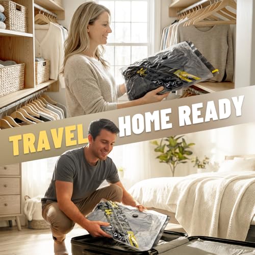 Cordless Vacuum Bags for travel - 20 Pack Rechargeable Wireless Vacuum Seal Bags for Clothing Travel, Space Saver vacuum storage bags with pump for Clothes, Blankets & Luggage Organization - style: 20 combo set-E