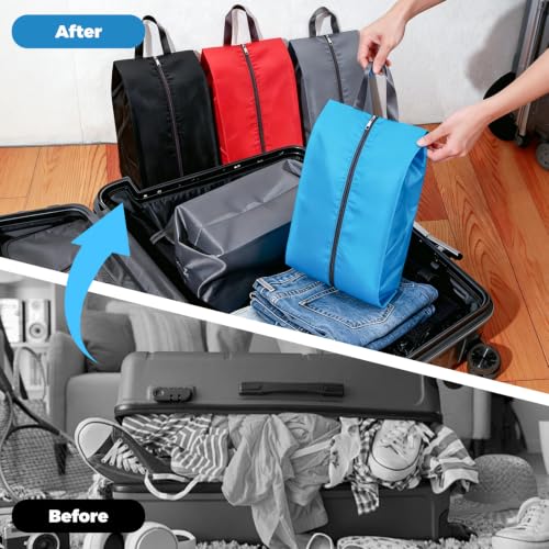 16 Pcs Shoe Bags for Travel & Packing for Women & Men