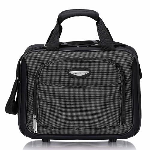 Travel Select Amsterdam Softside Expandable Luggage with Rolling Wheels, Gray, 8-Piece Set (15/21/25/29) with Packing Cubes - color: Gray, size: 8-Piece Set (15/21/25/29) with Packing Cubes