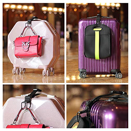 Vigorport Luggage Hook Strap, J Hook for Add A Bag Luggage Travel Essential - size: Small size/Standard buckle