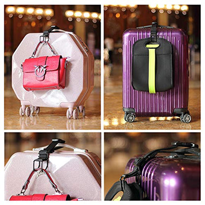 Vigorport Luggage Hook Strap, J Hook for Add A Bag Luggage Travel Essential - size: Small size/Standard buckle