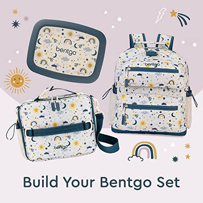 Bentgo Kids Print Durable & Water-Resistant Backpack - color: Friendly Skies, size: Kids Medium