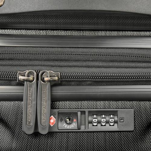 Traveler's Choice Silverwood Polycarbonate Hardside Expandable Spinner Luggage, Brushed Metal, Checked-Large 30-Inch - color: Brushed Metal, size: Silverwood I (30-Inch)