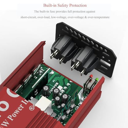 Pro Chaser 400W Power Inverters for Vehicles DC 12v to 110v AC Car Inverter