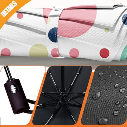 Folding Umbrella, Automatic Small Compact, Sun & Rain - color: MT76