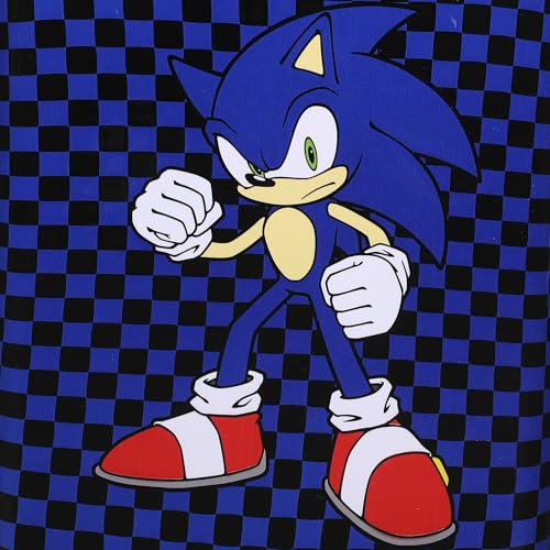 Bioworld Sonic the Hedgehog Modern Weatherproof 20" Rolling Luggage