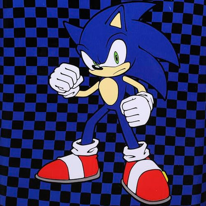 Bioworld Sonic the Hedgehog Modern Weatherproof 20" Rolling Luggage