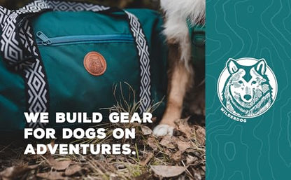 Wilderdog Dog Duffel Water-Resistant & Quick-Drying with Zip-Close Side Pocket, Adjustable Shoulder Strap and Dual Handles