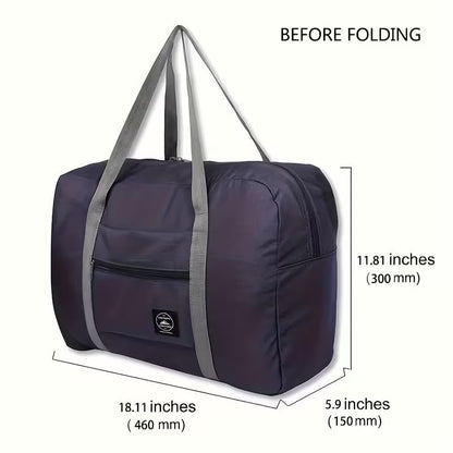 5pcs Foldable Travel Duffel Bag, Lightweight Waterproof Carry,5Colors - color: Red,Black,Pink,Blue,Sky Blue