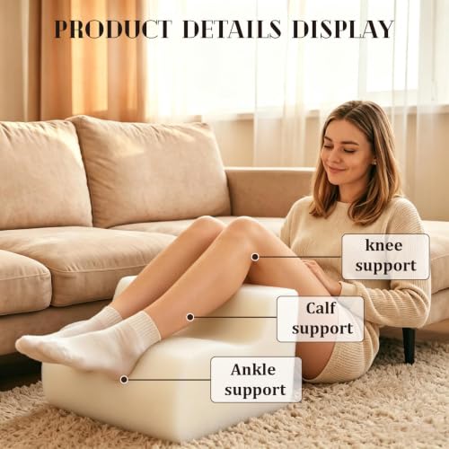 Foot Rest Under Desk, Used to Support The Feet (Light Gray, 001) - color: Light Gray, size: 001
