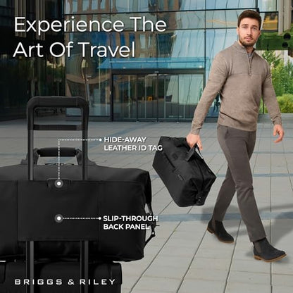Expandable Cabin Bag - color: Black, style: Weekender Duffle