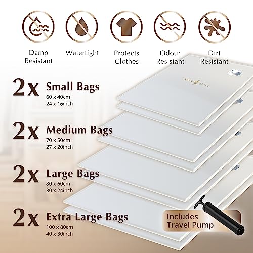 Genie Space - Premium Bags - Variety - 8 Pack - size: Variety (8pk)