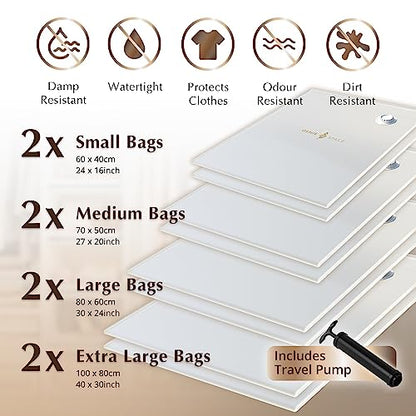 Genie Space - Premium Bags - Variety - 8 Pack - size: Variety (8pk)