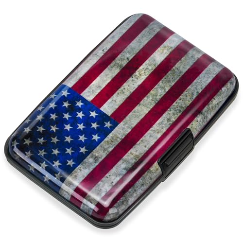 Mayski Credit Card Holder for Women RFID Blocking Wallet, Flag - color: Flag