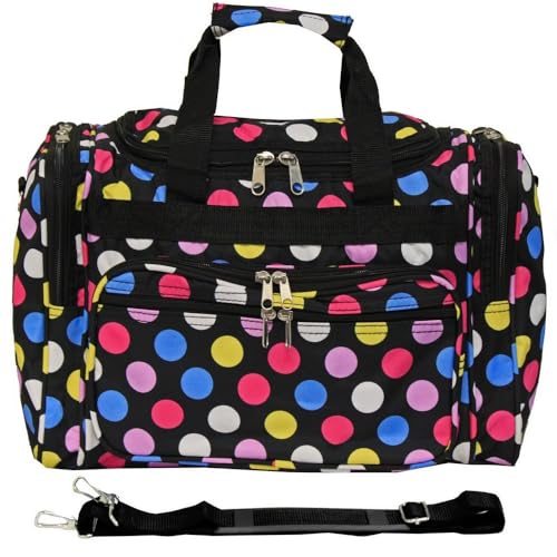 World Traveler 81T16-636 Duffle Bag, One Size, Multi Dot II - color: Multi Dot II