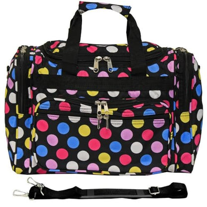 World Traveler 81T16-636 Duffle Bag, One Size, Multi Dot II - color: Multi Dot II