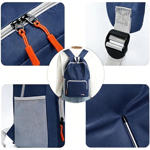 Foldable Travel Backpack, Ultra Lightweight Packable Daypack for Carry On