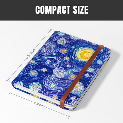 Rimilak Passport Holder,RFID Blocking Passport Cover, Starry Sky - color: Starry Sky