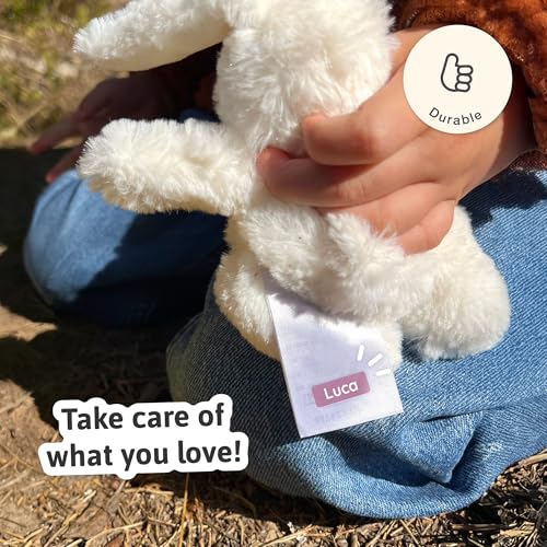 Mini Name Labels (175) - Custom Personalized Name Labels for Labeling Tiny Items, Washer and Dryer-Safe Waterproof Labels for Daycare, Preschool, and School - Purple Palette - color: Purple Palette