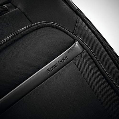 Samsonite Pro Travel Softside Expandable Luggage with Spinner Wheels, Black, Checked-Large 29-Inch - size: Checked-Large 29-Inch