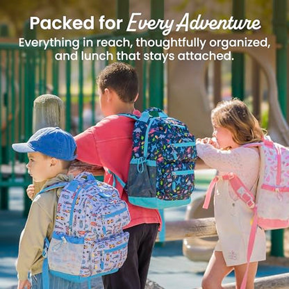 Bentgo Kids Print Durable & Water-Resistant Backpack - color: Blooming Floral, size: Kids Medium