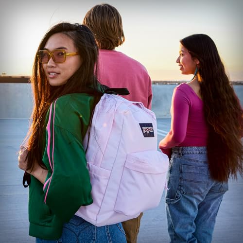 JanSport SuperBreak One Backpack Navy - Durable, Lightweight Bag with 1 Main Compartment, Front Utility Pocket with Built-in Organizer - Premium Backpack - color: Navy