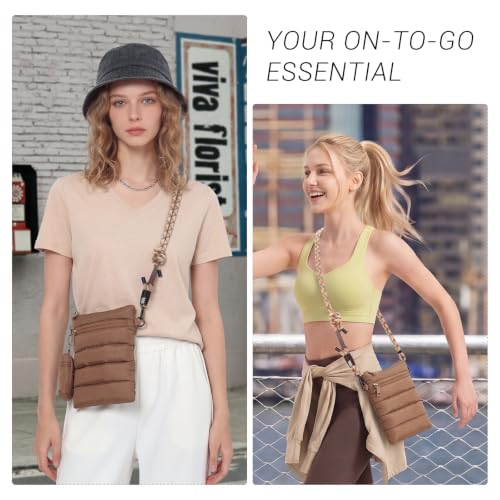ACUARIO Crossbody Bags for Women - color: Darkbrow