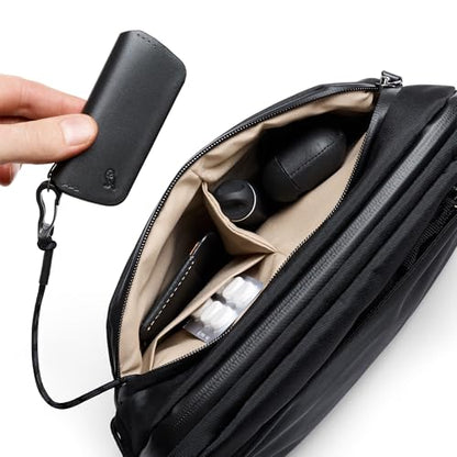 Bellroy Transit Sling (5L travel crossbody bag with internal organization, adjustable strap, and weather-resistant design) - color: Black
