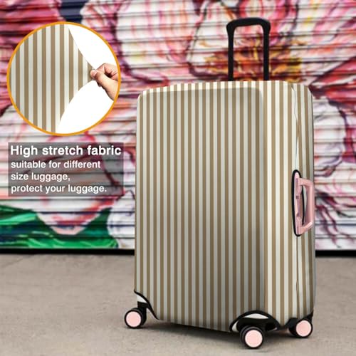 Mouse Hands Gesture Luggage Cover Protector Fit 25-28 Inch, White - color: Luggage Cover-1, size: L(25-28in)
