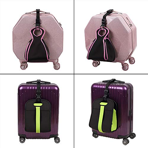 Vigorport Luggage Hook Strap, J Hook for Add A Bag Luggage Travel Essential - size: Small size/Standard buckle